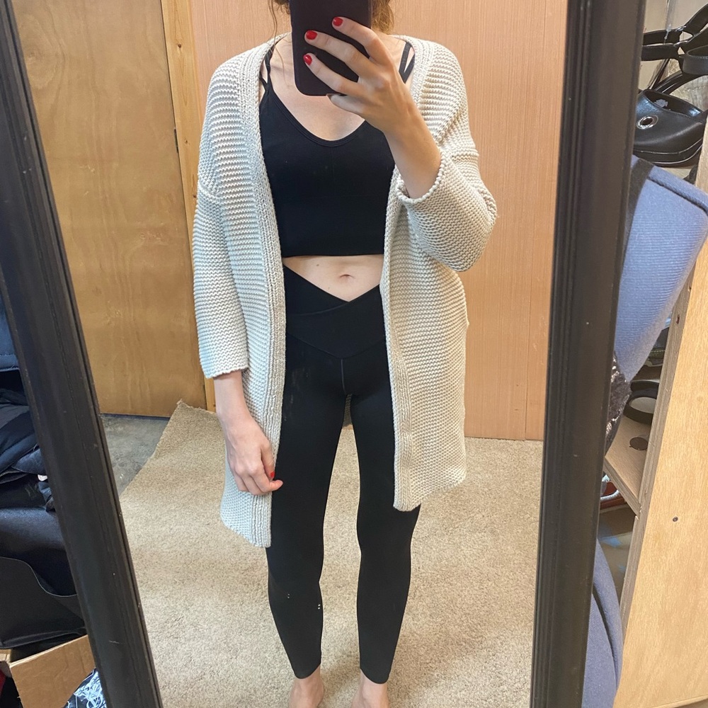 Mod Ref Knit Cream Cardigan